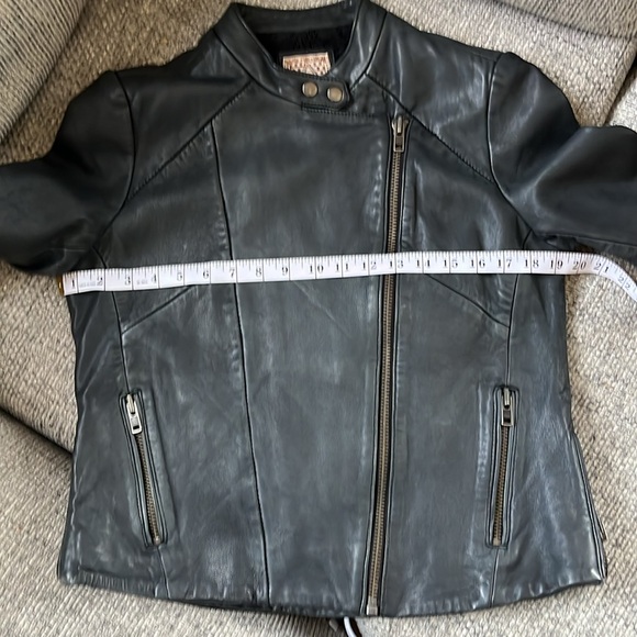 Free People Leather Jacket - Picture 5 of 9